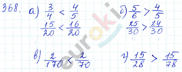 Математика 5 класс. ФГОС Зубарева, Мордкович Задание 368