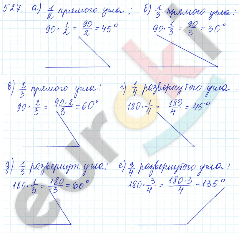 Математика 5 класс. ФГОС Зубарева, Мордкович Задание 527