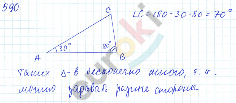 Математика 5 класс. ФГОС Зубарева, Мордкович Задание 590