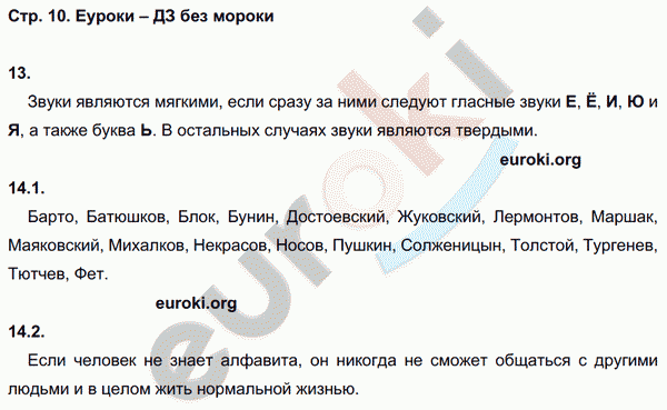 Рабочая тетрадь по русскому языку 5 класс. Часть 1, 2 Львов. К учебнику Разумовской Страница 10