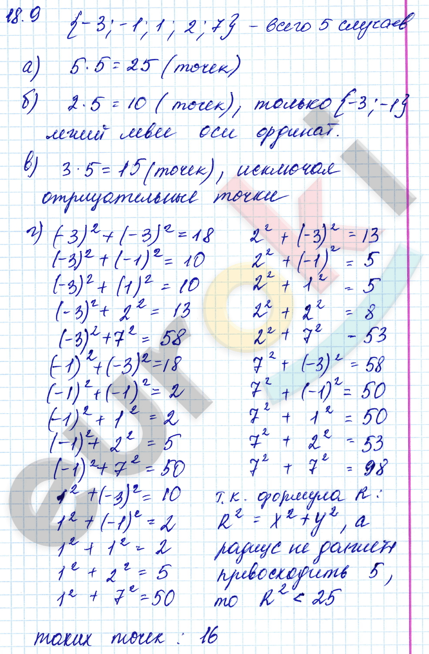 Алгебра 9 класс. ФГОС Мордкович, Александрова, Мишустина Задание 9