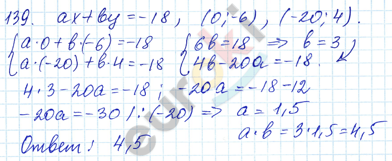 Алгебра 9 класс. ФГОС Мордкович, Александрова, Мишустина Задание 139