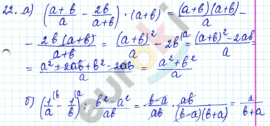 Алгебра 9 класс. ФГОС Мордкович, Александрова, Мишустина Задание 22