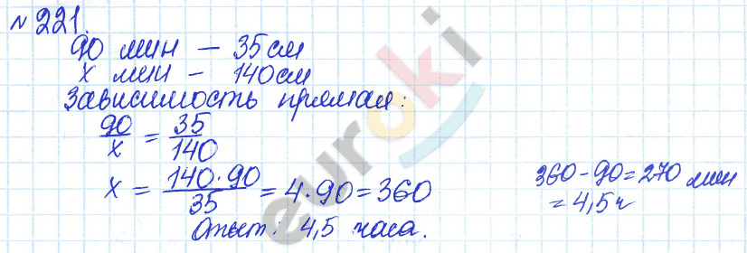 Алгебра 7 класс. ФГОС Дорофеев, Суворова Задание 221