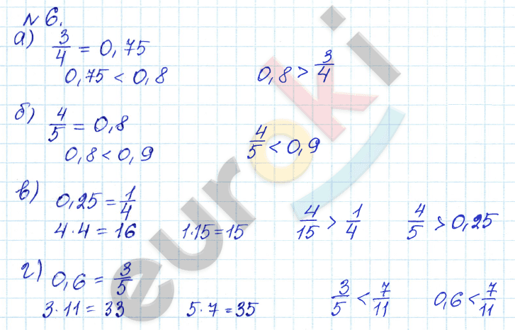 Алгебра 7 класс. ФГОС Дорофеев, Суворова Задание 6
