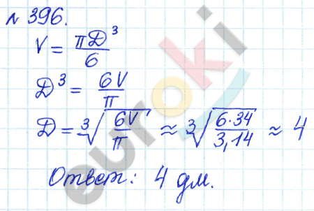Алгебра 8 класс. ФГОС Дорофеев, Суворова Задание 396
