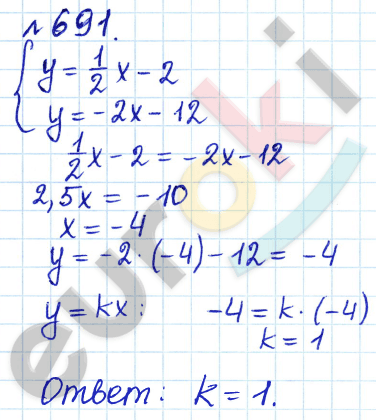 Алгебра 8 класс. ФГОС Дорофеев, Суворова Задание 691