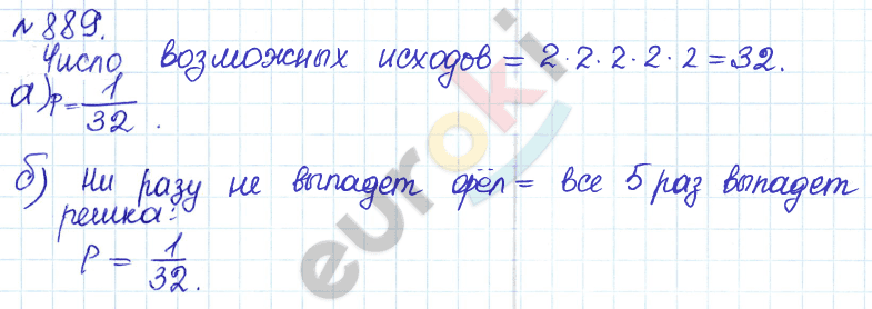 Алгебра 8 класс. ФГОС Дорофеев, Суворова Задание 889