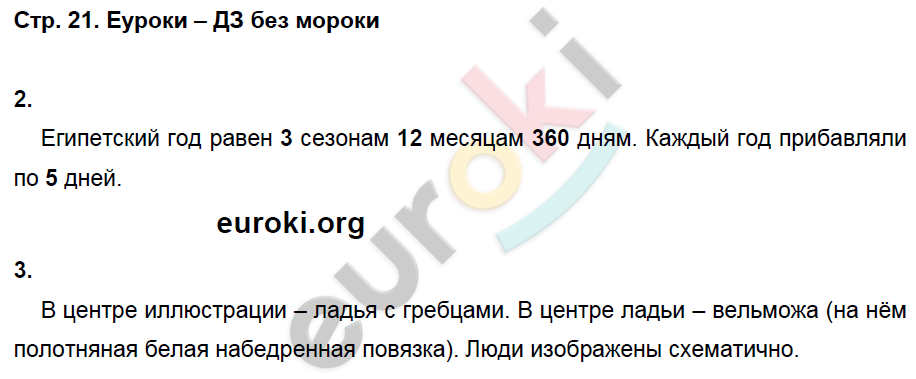 Рабочая тетрадь по истории Древнего мира 5 класс. ФГОС Ванина, Данилов Страница 21