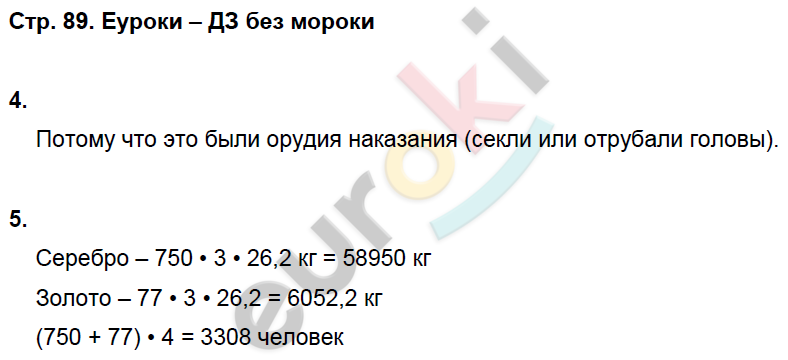 Рабочая тетрадь по истории Древнего мира 5 класс. ФГОС Ванина, Данилов Страница 89