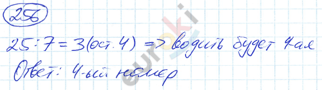 Математика 5 класс. ФГОС Никольский Задание 256