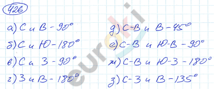 Математика 5 класс. ФГОС Никольский Задание 426