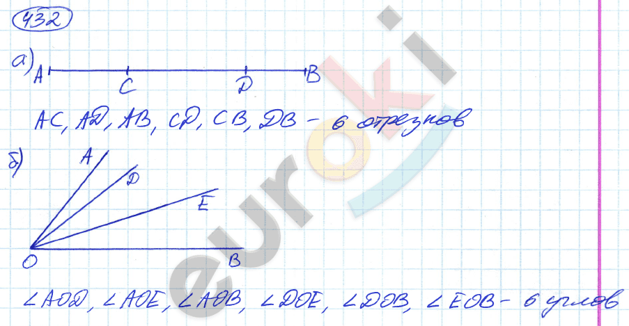 Математика 5 класс. ФГОС Никольский Задание 432