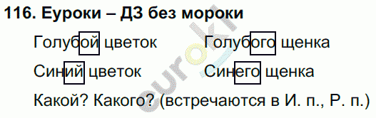 Русский язык 3 класс. Часть 1, 2, 3 Каленчук, Чуракова Задание 116