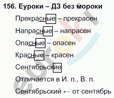 Русский язык 3 класс. Часть 1, 2, 3 Каленчук, Чуракова Задание 156