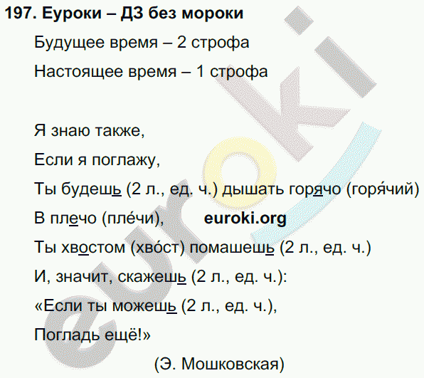 Русский язык 3 класс. Часть 1, 2, 3 Каленчук, Чуракова Задание 197