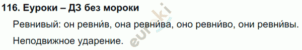 Русский язык 4 класс. Часть 1, 2, 3 Каленчук, Чуракова Задание 116