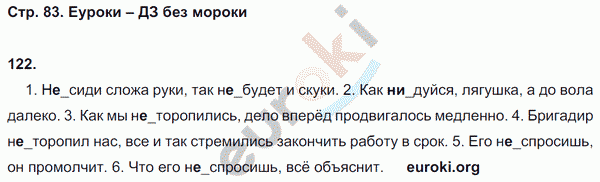 Рабочая тетрадь по русскому языку 7 класс. ФГОС Ефремова Страница 83