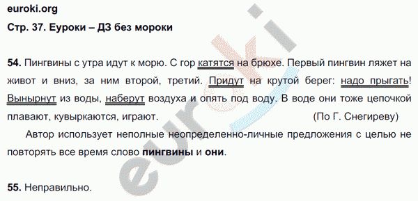 Рабочая тетрадь по русскому языку 8 класс Ефремова Страница 37