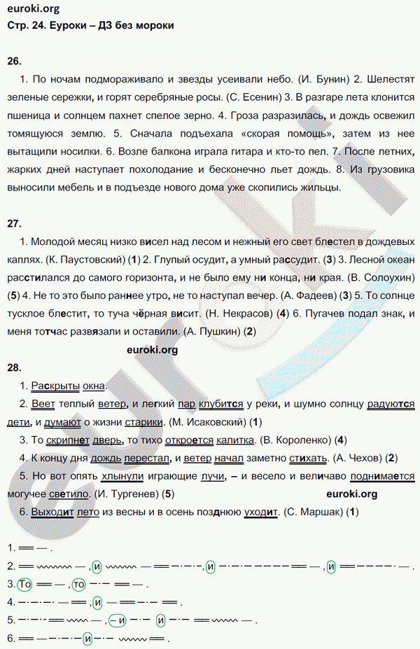 Рабочая тетрадь по русскому языку 9 класс Ефремова Страница 24