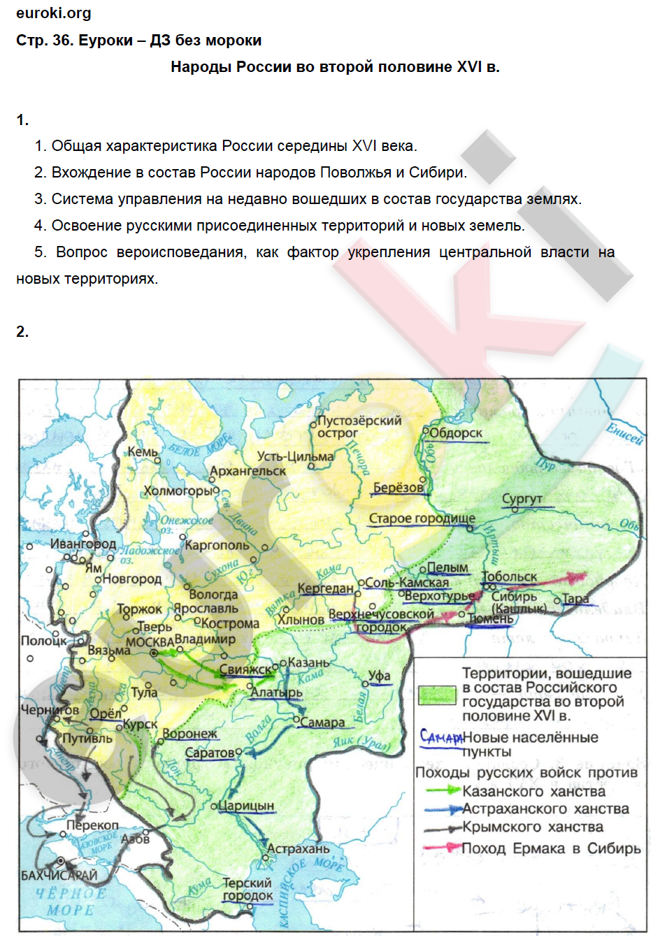 История 7 класс рабочая тетрадь данилов косулина