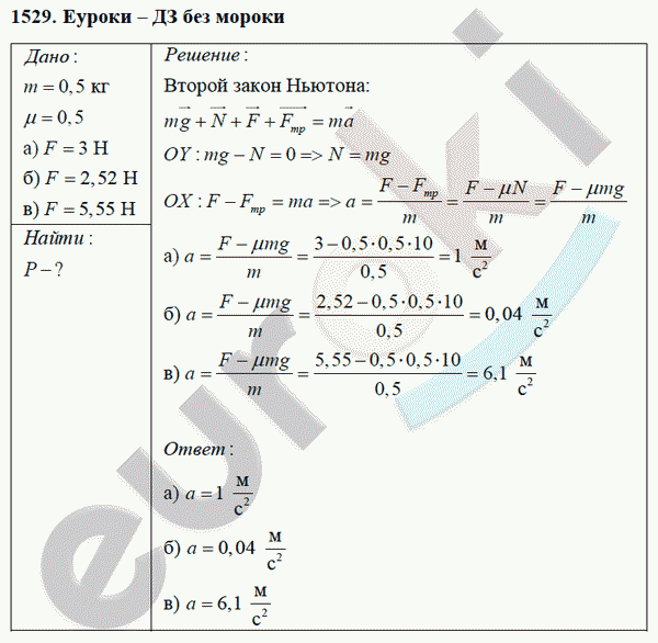 Физика 9 класс Перышкин (сборник задач) Задание 1529