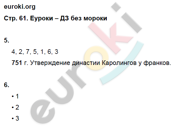 Рабочая тетрадь по истории Средних веков 6 класс. ФГОС Баранов Страница 61