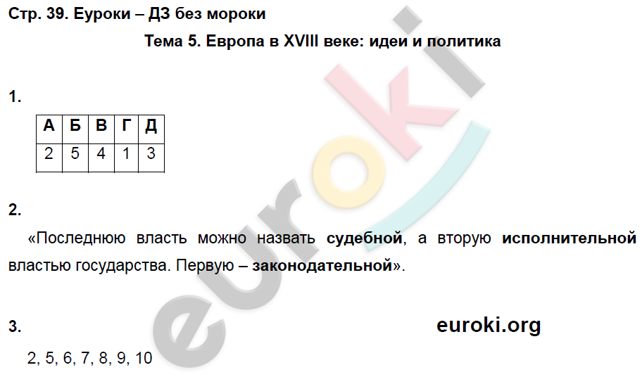 Рабочая тетрадь по Всеобщей истории 7 класс Волкова, Пономарев Страница 39