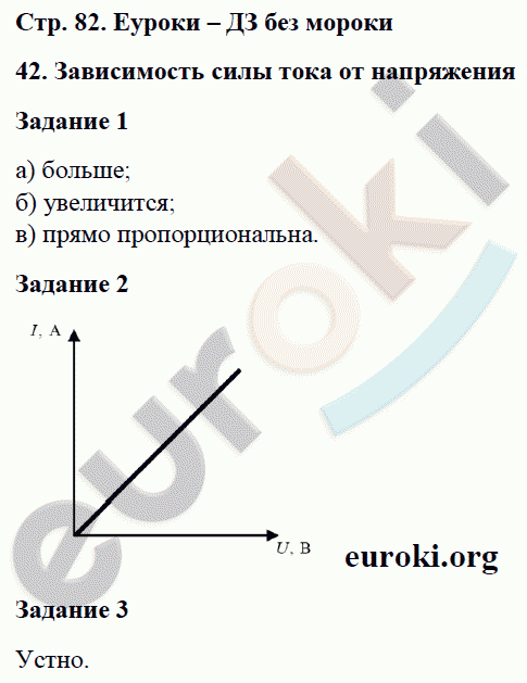 Рабочая тетрадь по физике 8 класс. ФГОС Перышкин Страница 82