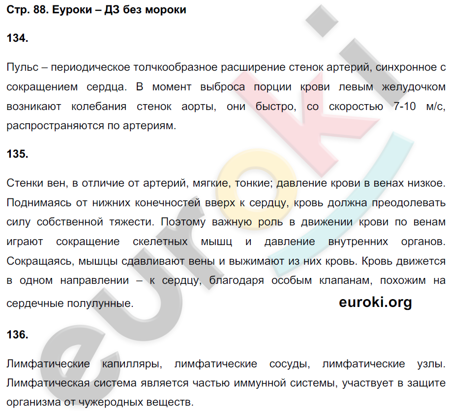 Рабочая тетрадь по биологии 9 класс Сонин, Сапин Страница 88