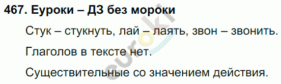 Русский язык 3 класс. Часть 1, 2 Соловейчик, Кузьменко Задание 467