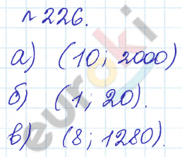 Алгебра 9 класс Дорофеев, Суворова Задание 226