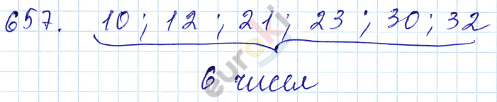 Математика 5 класс. ФГОС Мерзляк, Полонский, Якир Задание 657