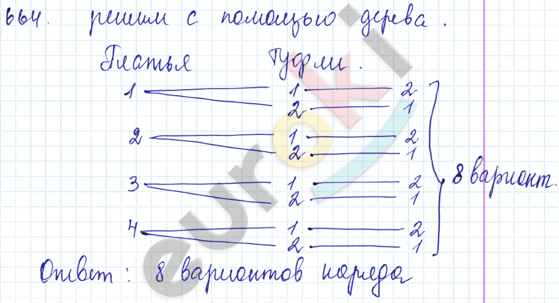 Математика 5 класс. ФГОС Мерзляк, Полонский, Якир Задание 664