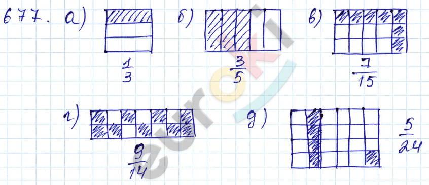 Математика 5 класс. ФГОС Мерзляк, Полонский, Якир Задание 677