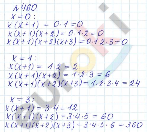 Математика 6 класс. Задачник Бунимович, Кузнецова Задание 460