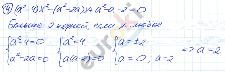 Дидактические материалы по алгебре 8 класс Евстафьева, Карп Задание 4