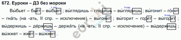 Русский язык 5 класс. Часть 1, 2. ФГОС Ладыженская, Баранов Задание 672