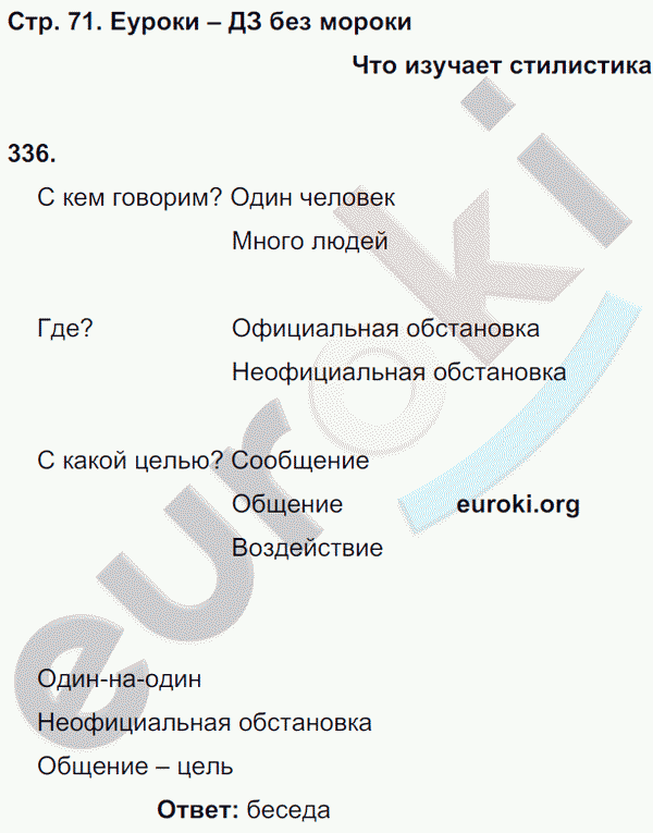 Рабочая тетрадь по русскому языку 5 класс. Часть 1, 2 Львов. К учебнику Разумовской Страница 71