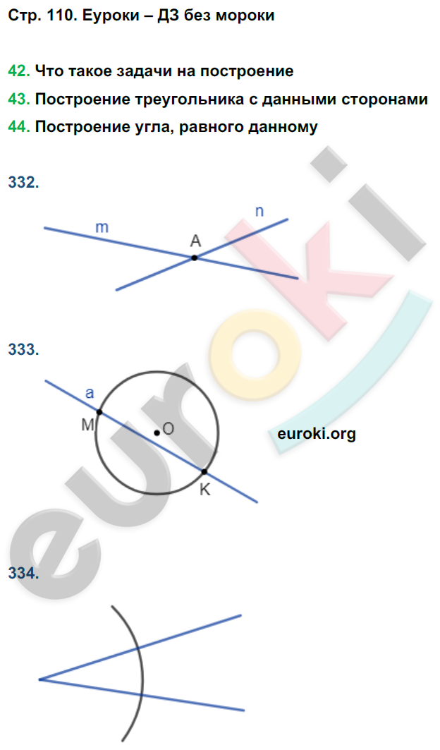 Рабочая тетрадь по геометрии 7 класс Дудницын Страница 110