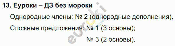 Русский язык 4 класс Полякова Задание 13