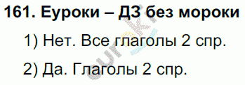 Русский язык 4 класс Полякова Задание 161