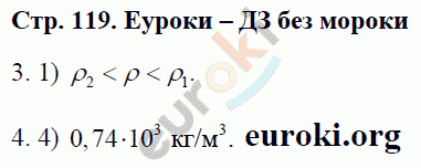 Рабочая тетрадь по физике 7 класс Касьянов, Дмитриева Страница 119