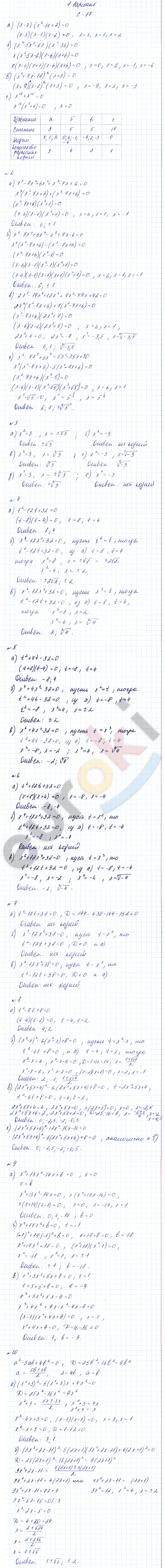 Дидактические материалы по алгебре 9 класс Звавич, Дьяконова Вариант 1