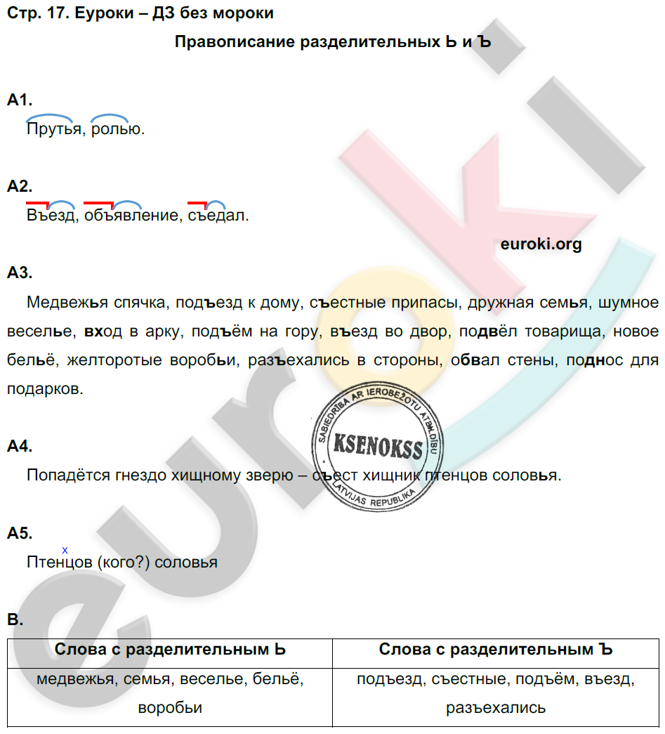 Комплексный тренажёр по литературному чтению 4 класс Мишакина, Александрова Страница 17