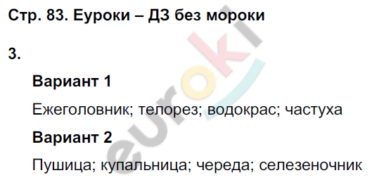 Рабочая тетрадь по окружающему миру 4 класс. Часть 1, 2. ФГОС Плешаков, Крючкова Страница 83