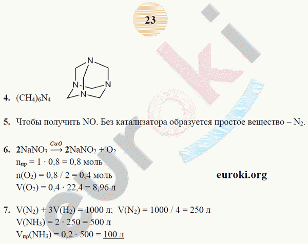 Рабочая тетрадь по химии 9 класс. ФГОС Микитюк. К учебнику Габриелян Страница 23