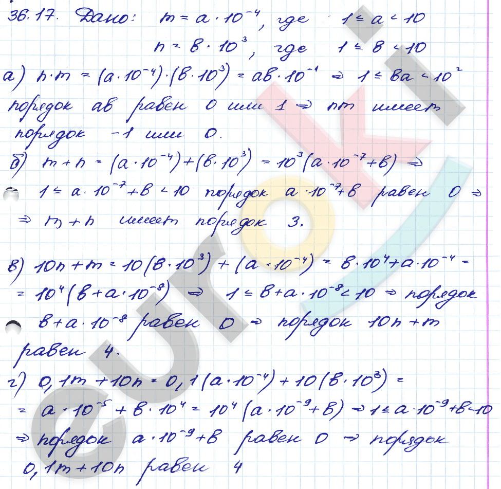 Алгебра 8 класс. ФГОС Мордкович, Александрова, Мишустина Задание 17