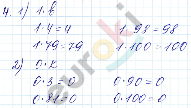 Математика 3 класс. Часть 1, 2. ФГОС Моро Страница 4