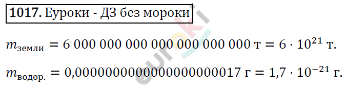 Алгебра 8 класс. ФГОС Макарычев, Миндюк, Нешков Задание 1017